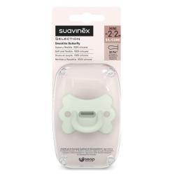 CHUPETE MINI BUTTERFLY SMOOTHIE SILICONA FISIOLOGICO SX PRO -2/2M (1 UNIDAD)