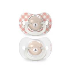 CHUPETE NIGHT & DAY TETINA SX PRO SILICONA 0-6M (2 UNIDADES)