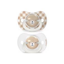 CHUPETE NIGHT & DAY TETINA SX PRO SILICONA 0-6M (2 UNIDADES)