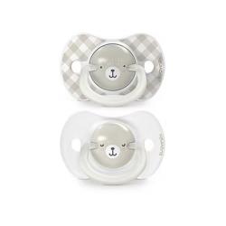 CHUPETE NIGHT & DAY TETINA SX PRO SILICONA 0-6M (2 UNIDADES)