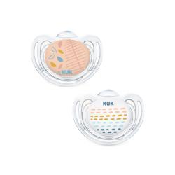 CHUPETE PACIFIER FREESTYLE SILICONA T.0-6M (2UDS)