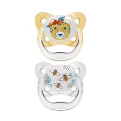 CHUPETE PREVENT ESCUDO MARIPOSA T.2 6-12M (2uds)