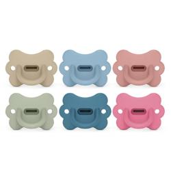 CHUPETE SMOOTHIE BUTTERFLY SX PRO SILICONA 6-18M COLOR ESSENCE INTENSE (1 UNIDAD)