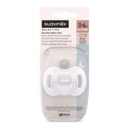 CHUPETE SMOOTHIE NIGHT & DAY FISIOLOGICO SX PRO SILICONA 0-6M (1 UNIDAD)