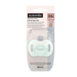 CHUPETE SMOOTHIE NIGHT & DAY FISIOLOGICO SX PRO SILICONA 0-6M (1 UNIDAD)