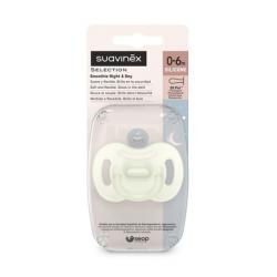 CHUPETE SMOOTHIE NIGHT & DAY FISIOLOGICO SX PRO SILICONA 0-6M (1 UNIDAD)