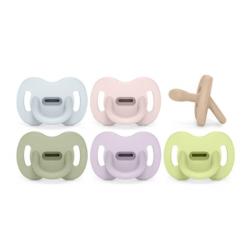 CHUPETE SMOOTHIE TODOSILICONA TETINA FISIOLÓGICA SX PRO 6-18M (1 UNIDAD)