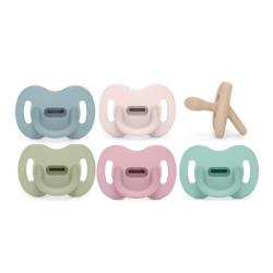 CHUPETE SMOOTHIE TODOSILICONA TETINA FISIOLÓGICA SX PRO 6-18M (1 UNIDAD)