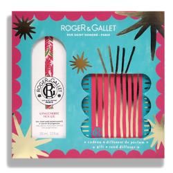 COFRE GINGEMBRE ROUGE AGUA PERFUMADA (100ML) + DIFUSOR MIKADO GINGEMBRE ROUGE REGALO!