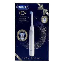 COFRE iO CEPILLO ELECTRICO PRO 2 BLANCO + 2 CABEZALES GRATIS!