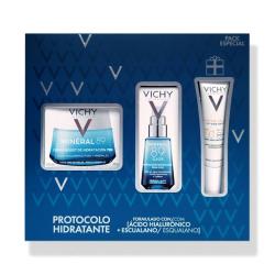 COFRE MINERAL 89 SERUM OJOS (15ML) + CREMA BOOST HIDRATACION (50ML) +UV AGE DAILY SP50 (15ML)