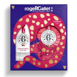 COFRE NAVIDAD GINGEMBRE ROUGE AGUA PERFUMADA (30ML) + PASTILLA DE JABÓN (100G)