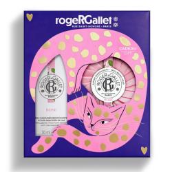 COFRE NAVIDAD ROSE AGUA FRESCA PERFUMADA (30ML) + JABÓN PASTILLA (100G) DE REGALO!