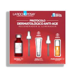 COFRE REGERENADOR RETINOL B3 SERUM (30ML) +HYALU B5 OJOJ (5ML) +SERUM PURE VITAMIN C (10ML)