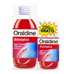 Colutorio Clásico Antiséptico Bucal (400ml) + 200ml de REGALO!