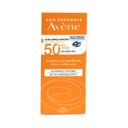 CREMA SOLAR SIN PERFUME PIEL SECA SPF 50+ LUZ AZUL  (50ml) 	