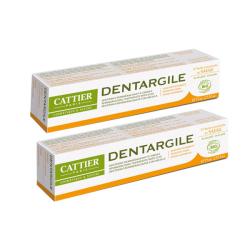 DENTARGILE DENTÍFRICO CON ACEITE SALVIA BIO DUPLO (75ML X 2 UNIDADES) 