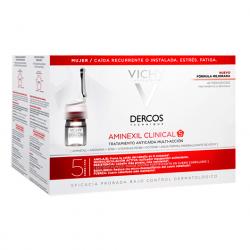 Dercos Aminexil Clinical Intensive 5 Mujer (42 monodosis 6ml) 