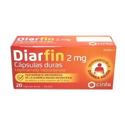 DIARFIN 2mg CAPSULAS DURAS 