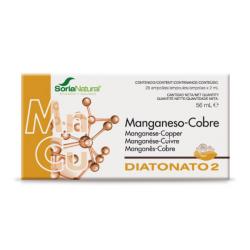 DIATONATO 2 MANGANESIO-COBRE (28 AMPOLLAS X 2ML)