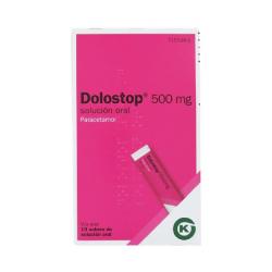 DOLOSTOP 500 MG SOLUCION ORAL (10 sobres)