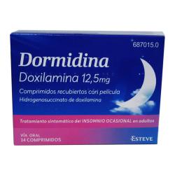 DORMIDINA DOXILAMINA 12,5mg (14 comprimidos)