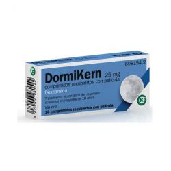 DORMIKERN 25mg (14comp. recubiertos)