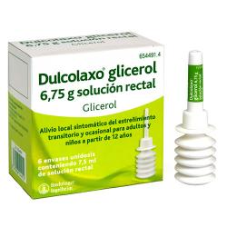 DULCOLAXO GLICEROL 6,75g Solución Rectal (6 Enemas)