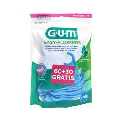 EASY-FLOSSERS HILO DENTAL CON APLICADOR  (60 UNIDADES + 30 GRATIS!)