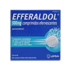EFFERALDOL 500MG (20 COMPRIMIDOS EFERVESCENTES)
