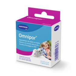 ESPARADRAPO HIPOALERGICO OMNIPOR DE PAPEL (1unidad)  
