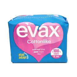 EVAX COTTONLIKE ALAS (16 COMPRESAS)   