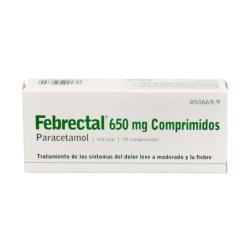 FEBRECTAL 650MG COMPRIMIDOS (20 comprimidos)
