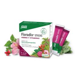 FLORADIX HIERRO Y VITAMINAS (20 STICK)
