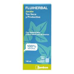 FLUIHERBAL TOS SECA Y PRODUCTIVA SABOR LIMÓN (140ML)