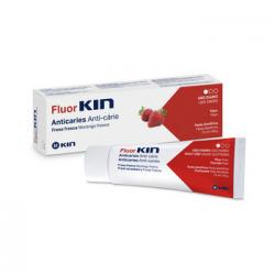 FluorKin Anticaries pasta dentífrica fresa (75ml)