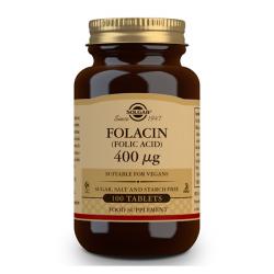 Folacín Ácido Fólico 400mg (100 comprimidos)