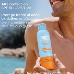 FOTOPROTECTOR TRANSPARENT WET SKIN SPF50 (200ml)