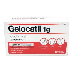 GELOCATIL 1g SOLUCION ORAL (10 sobres)