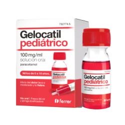 GELOCATIL PEDIÁTRICO 100MG/ML SOLUCIÓN ORAL