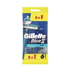 GILLETTE BLUE II PLUS EASY GRIP AZUL 5+1 