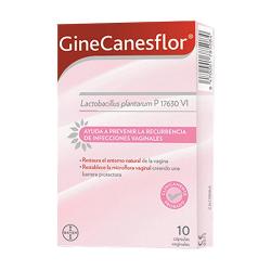 GINECANESFLOR (10 CÁPSULAS VAGINALES)