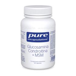Glucosamina, Condroitina y MSM (60 cápsulas)