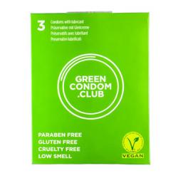 GREEN CONDOM CLUB (3 PRESERVATIVOS VEGANO)