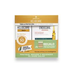 HELIOCARE Gel 360º Oil-Free SPF50 (50ml)  Regalo ampollas Endocare
