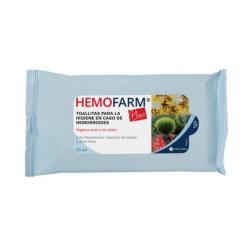 HEMOFARM TOALLITA HIGIENE HEMORROIDES (20 toallitas)