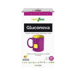 HERBODIET INFUSIÓN GLUCONOVA  (20  UNIDADES X 1,5G)			