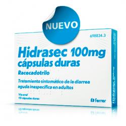 HIDRASEC 100mg cápsulas duras (racecadotrilo) 