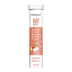 HYDROP ELECTROLITOS CON SABOR MELOCOTÓN (18 COMP.EFERVESCENTES)