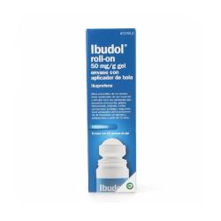 IBUDOL ROLL-ON 50MG/G GEL ENVASE CON APLICADOR DE BOLA (1 tubo de 60g)